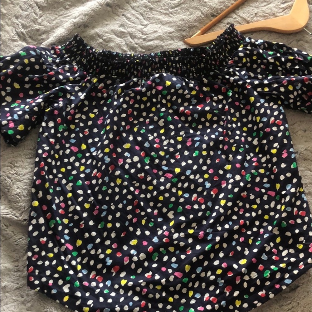 Multi colored Jcrew top
